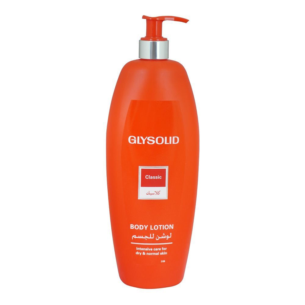 Glysolid Classic Body Lotion, For Dry & Normal Skin, 500ml