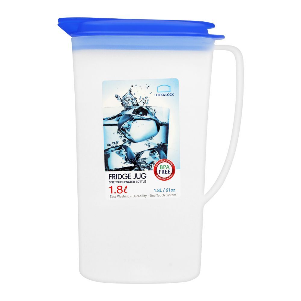 Lock & Lock One Touch Fridge Jug, 1.8L, LLHAP719