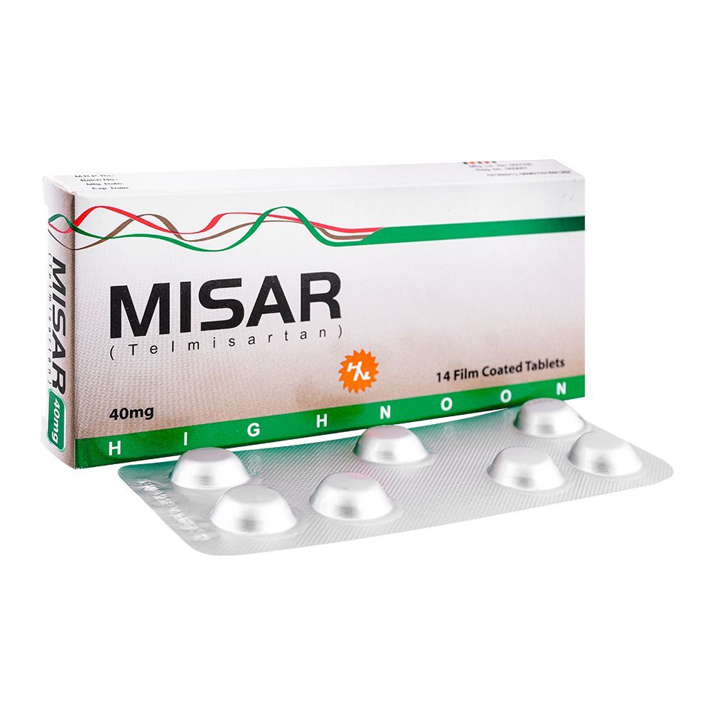 Purchase Highnoon Laboratories Misar Tablet, 40mg, 14-Pack Online at ...