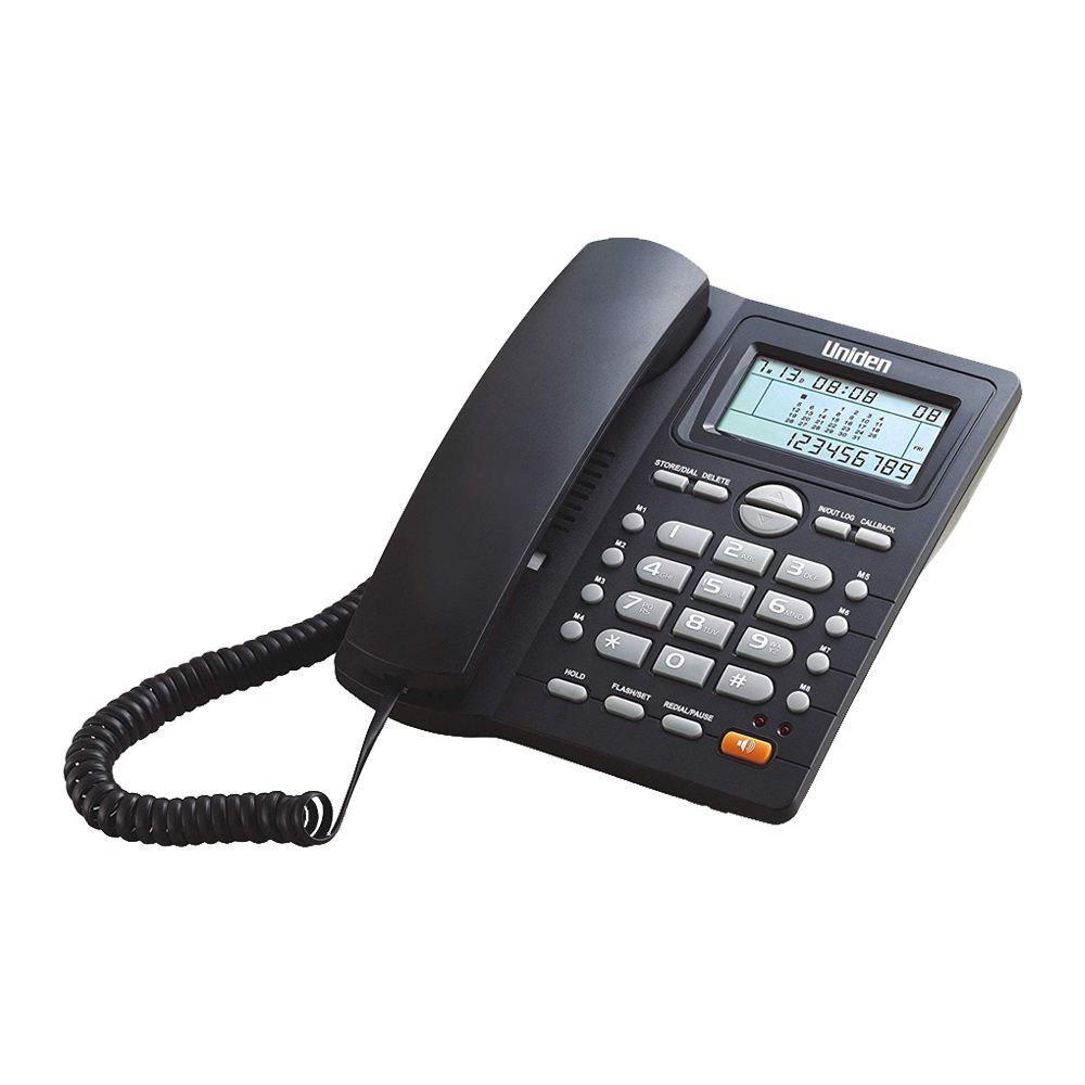 Order Uniden Basic Series Caller ID Speakerphone, Black, AS7412
