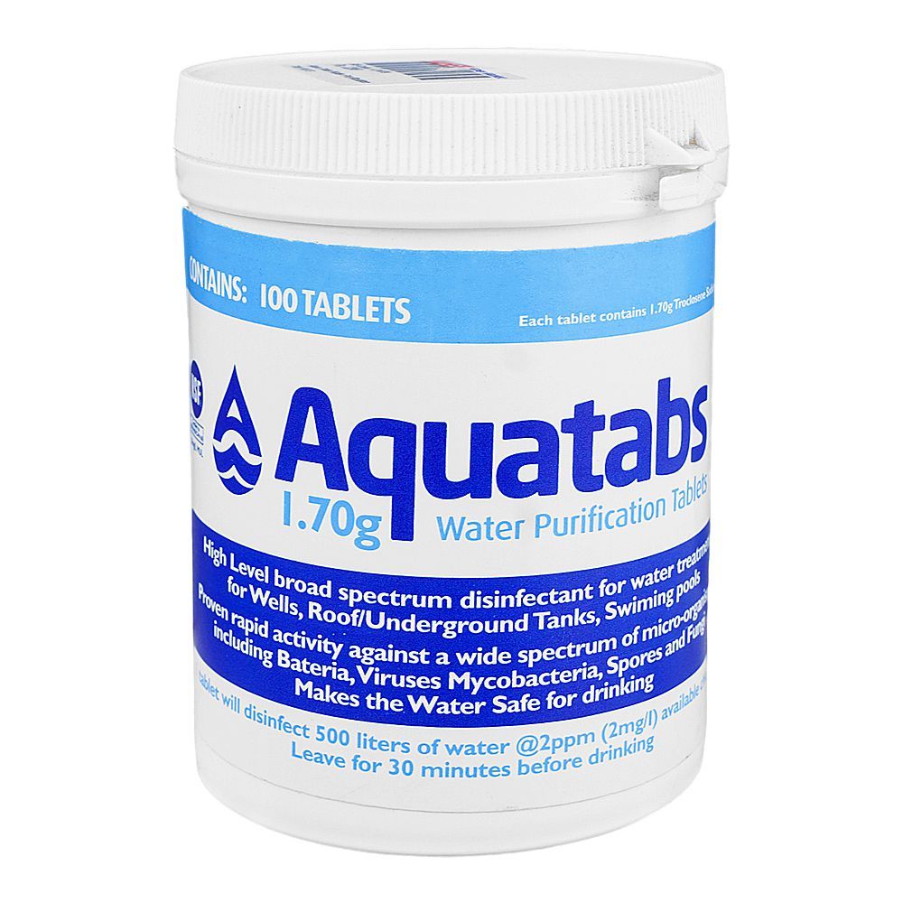 Tablettes De Purification D’eau AQUATABS