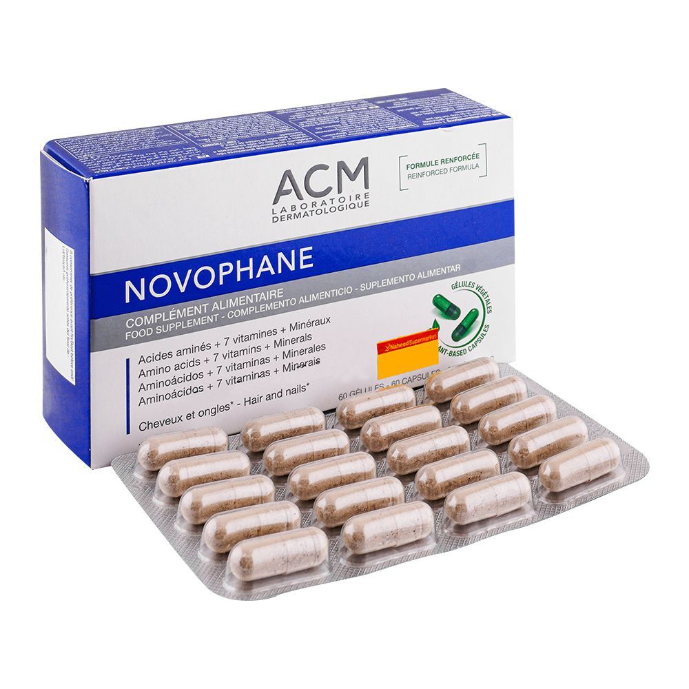 Novophen Tonico Buy ACM Laboratoire Novophane Capsule, 60-Pack Online at Best Price in ...