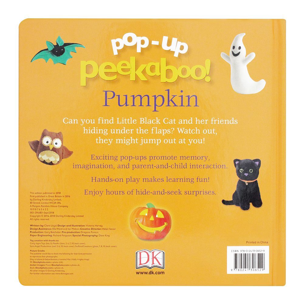 Purchase PopUp Peekaboo! Pumpkin Book Online at Best Price in