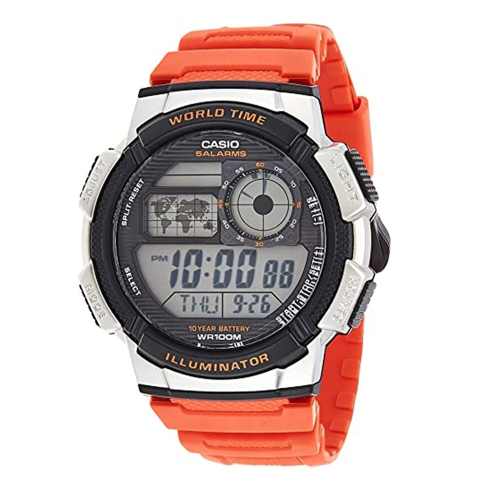 Purchase Casio Youth Orange Illuminator Alarms Digital Men's