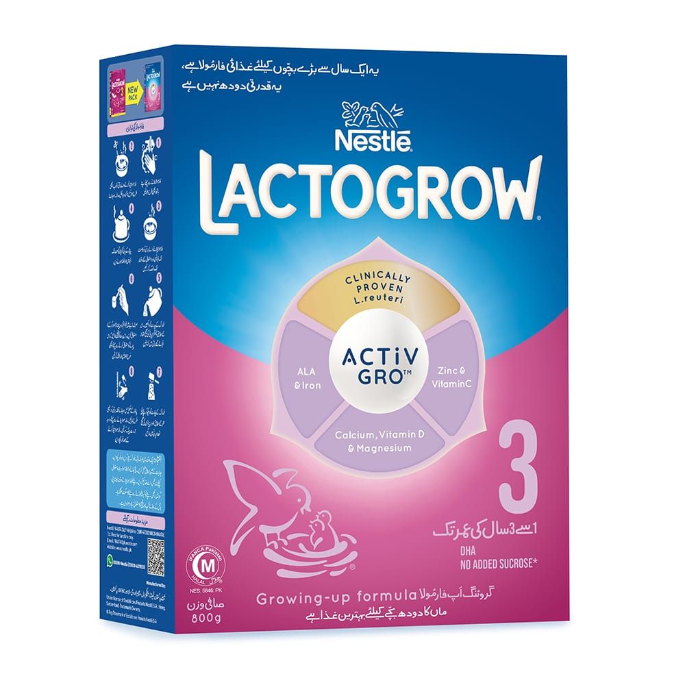 Order Nestle Lactogrow 3, 800g Online at Best Price in Pakistan