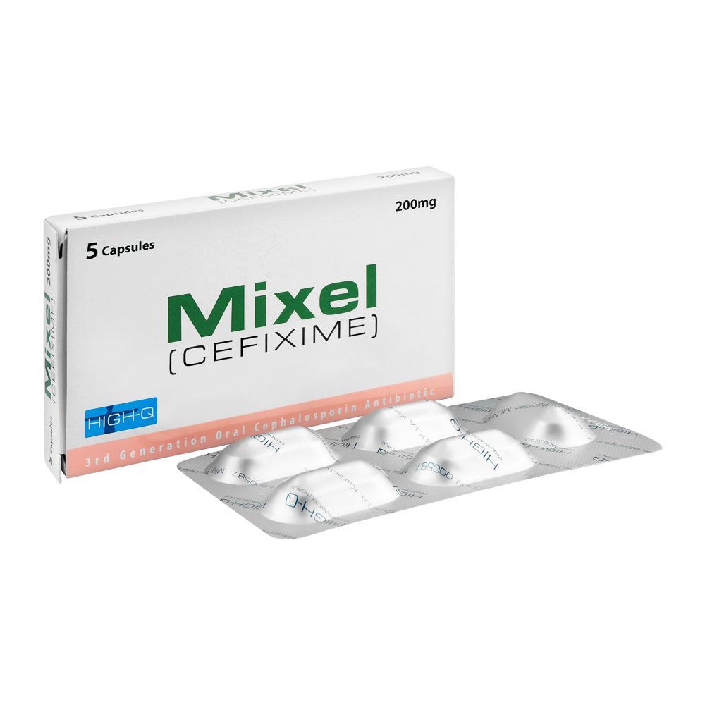 Purchase High-Q Pharmaceuticals Mixel Capsule, 200mg, 5-Pack Online at ...