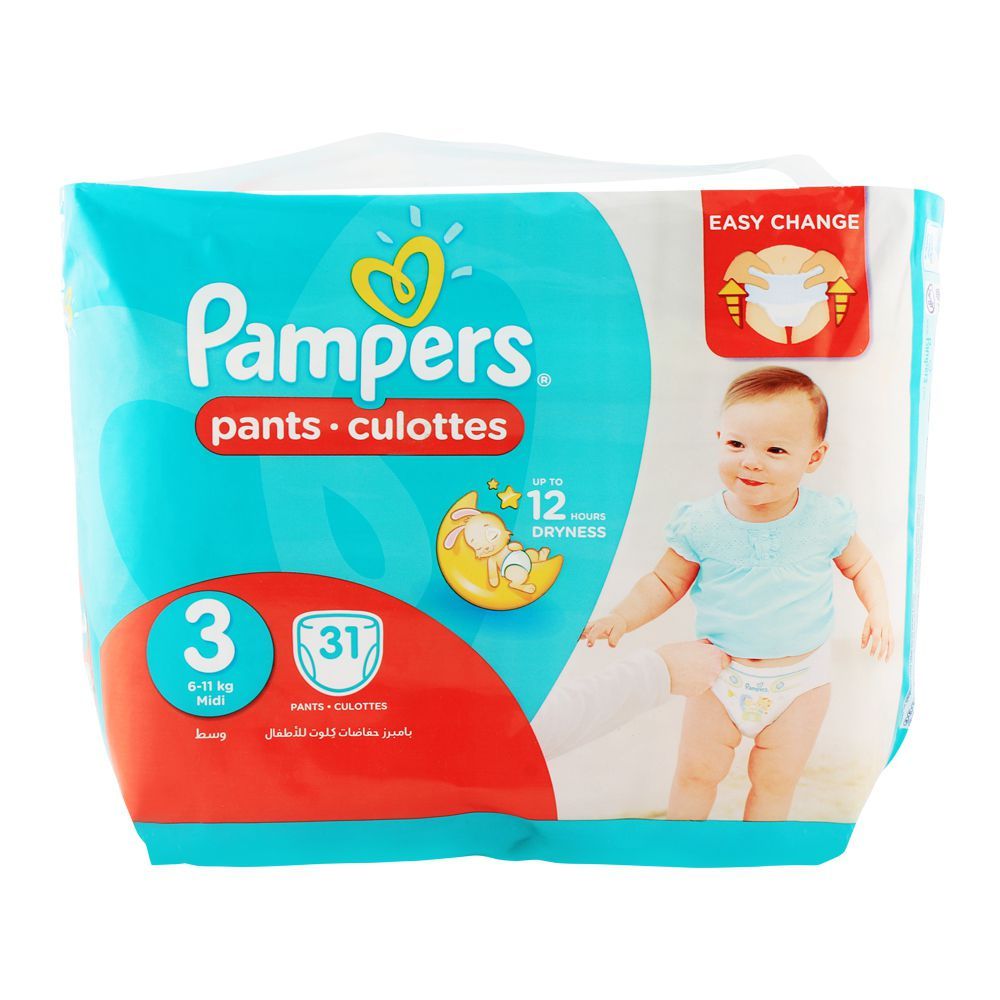 Order Pampers Pants 3, 6-11 KG 31-Pack Online at Special Price