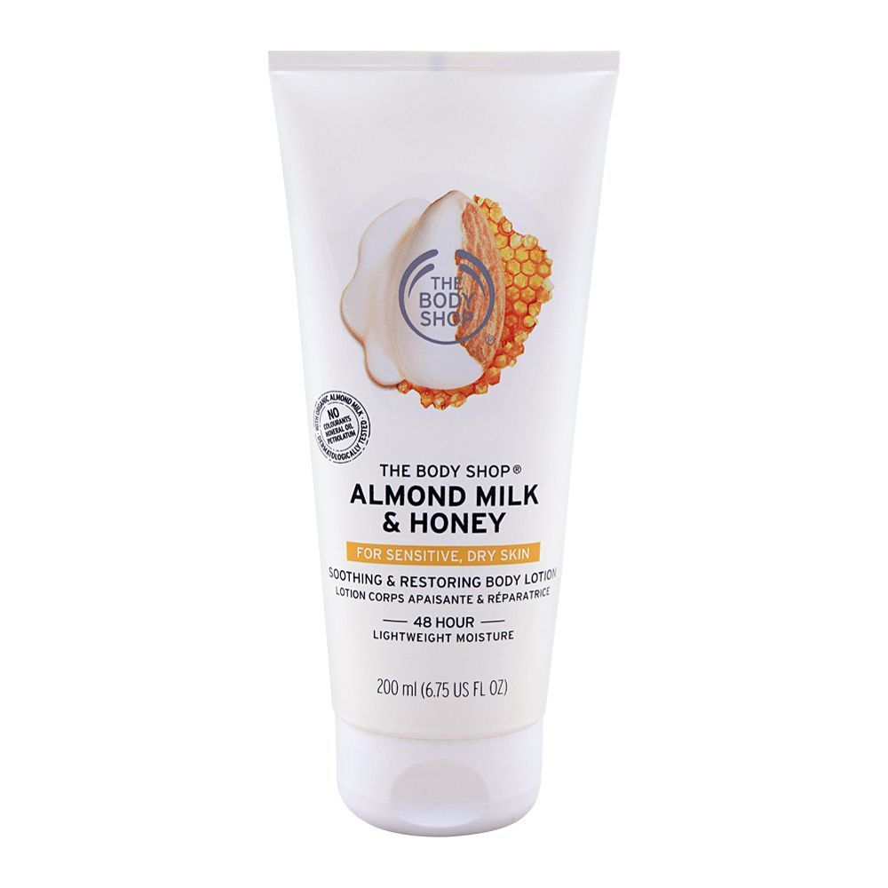 The Body Shop Almond Milk & Honey Soothing & Restoring Body Lotion