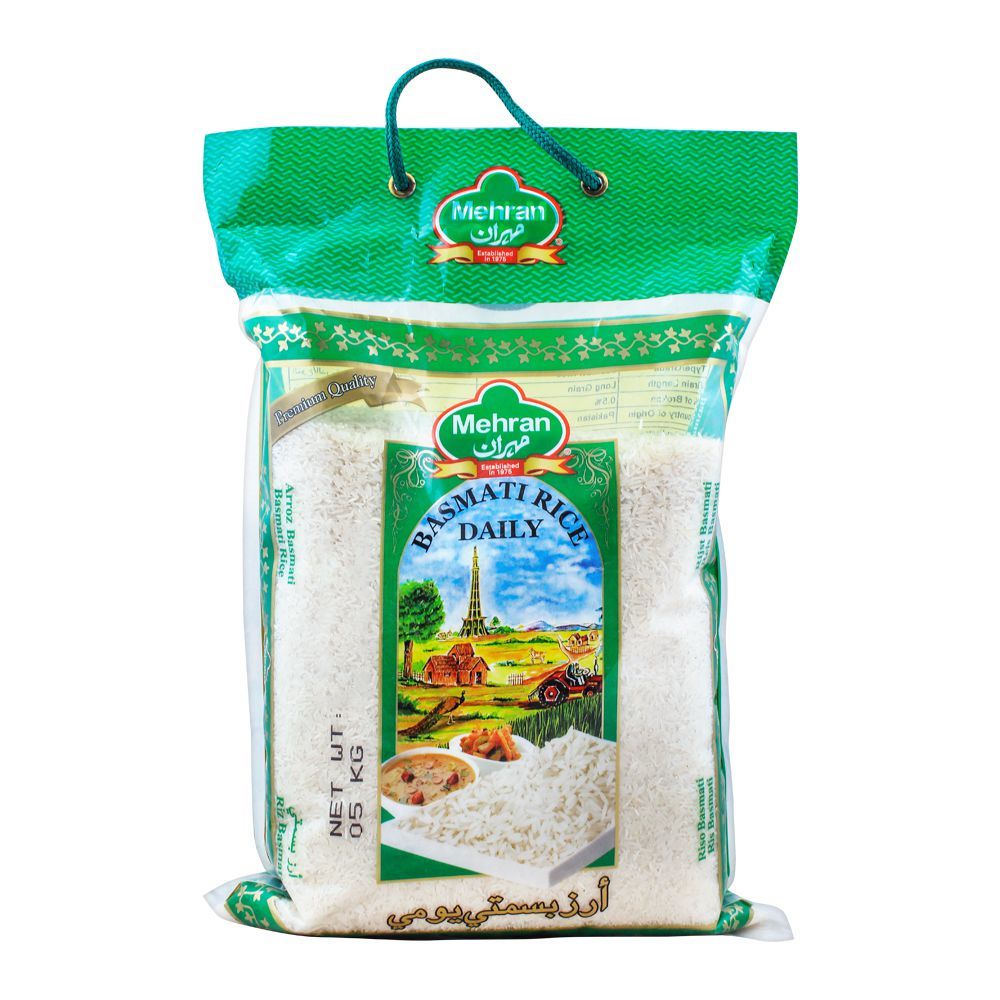 Mehran Rice Noon Purchase Mehran Daily Basmati Rice, 5 KG Online at Best Price in ...