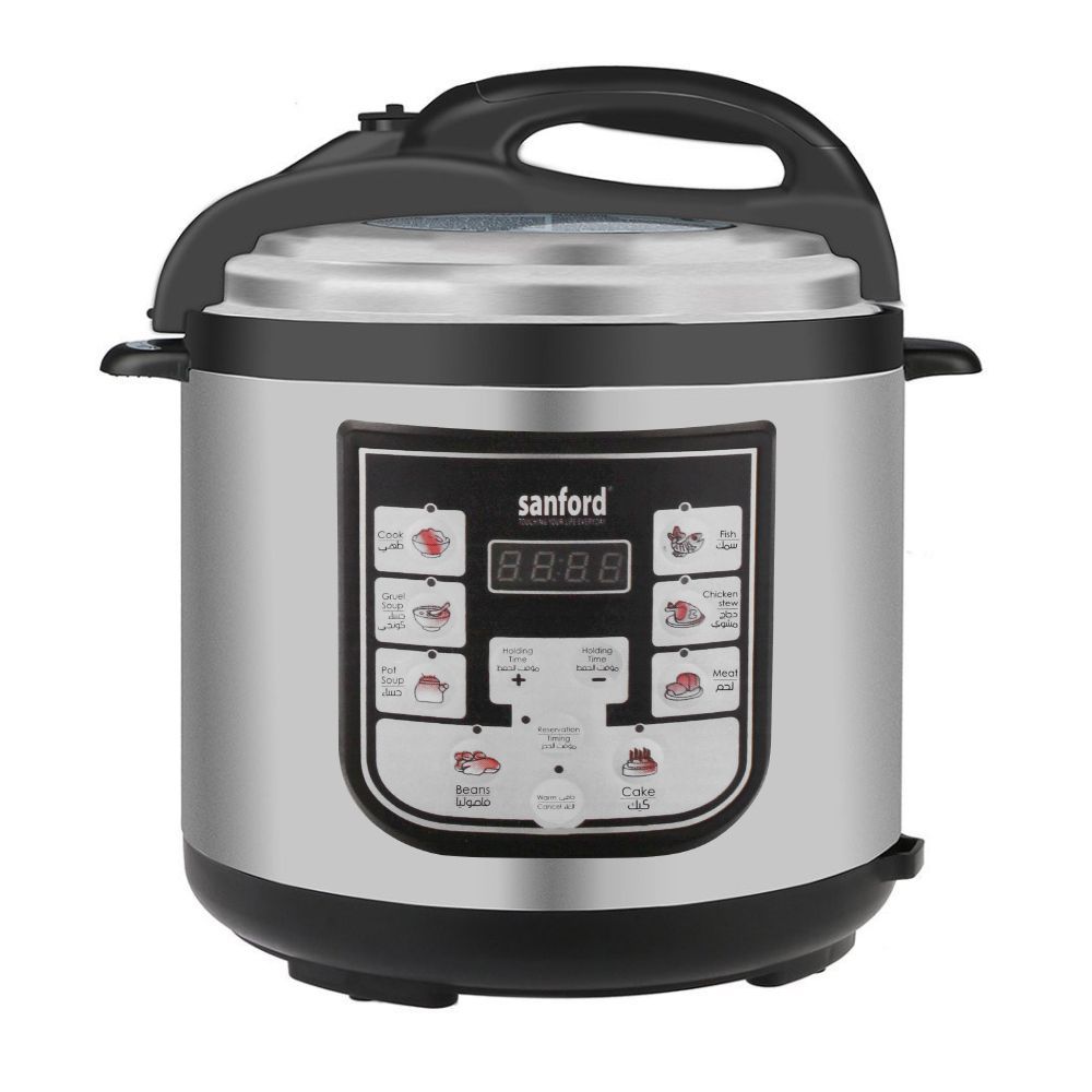 Buy Sanford Electric Digital Pressure Cooker, 6L, 1000W, SF