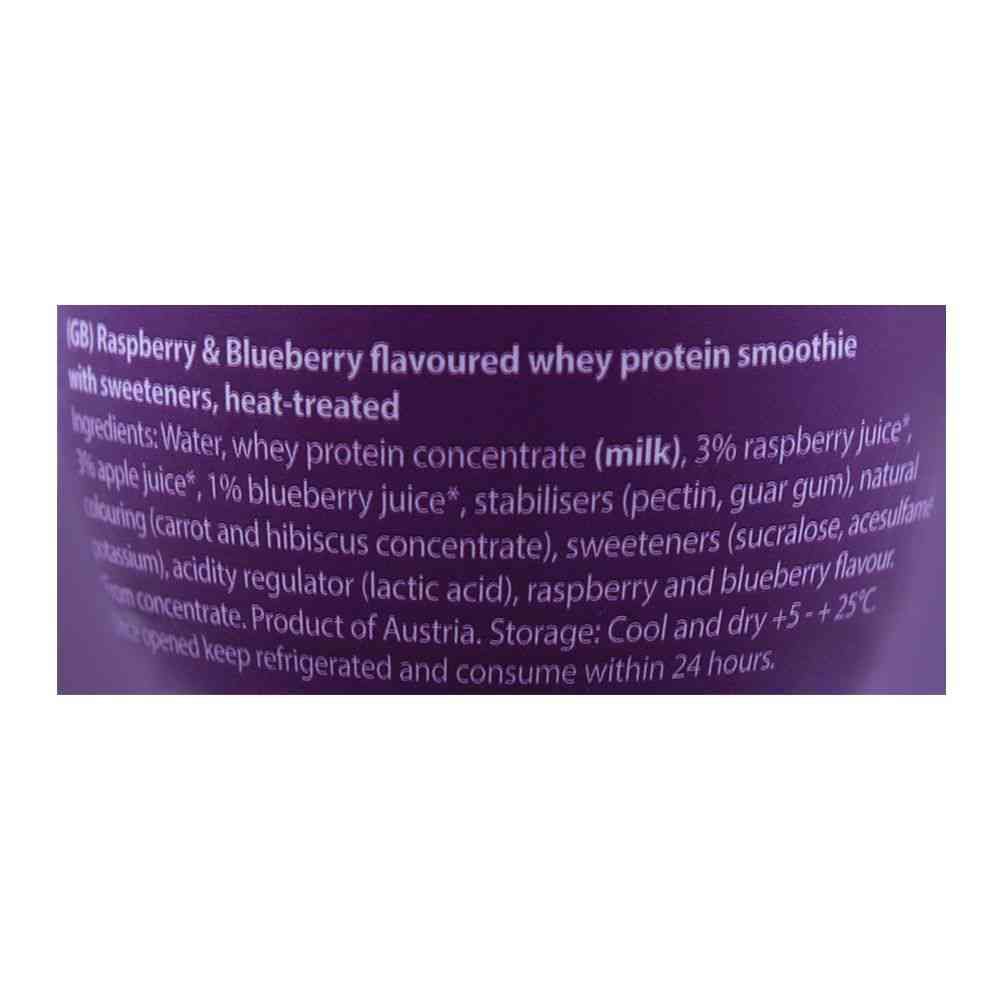 Purchase Emborg Protein Smoothie Raspberry & Blueberry 250ml Online at ...