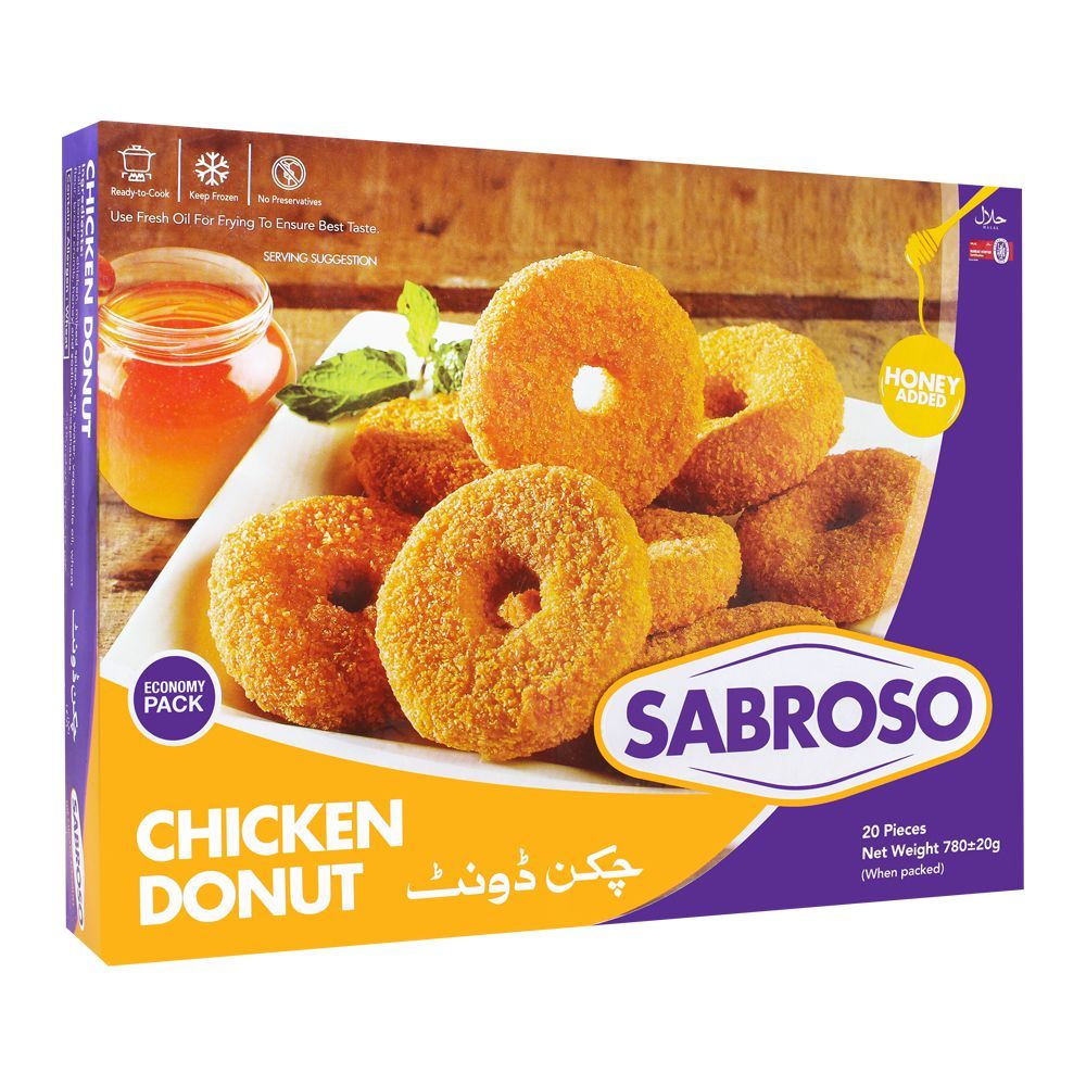 Sabroso Chicken Donut, 20 Pieces, 780g