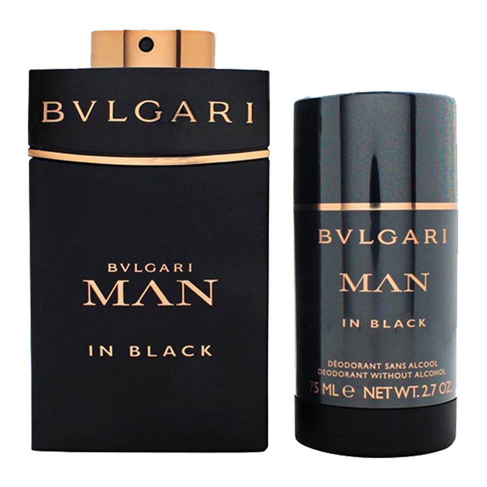 Purchase Bvlgari Man In Black Set Eau De Parfum 100ml Deodorant