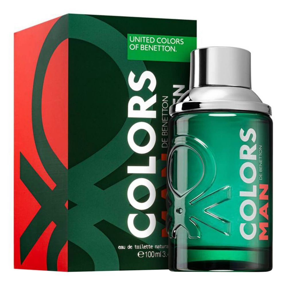 United Colors of Benetton Colors Man Green, Eau De Toilette, 100ml