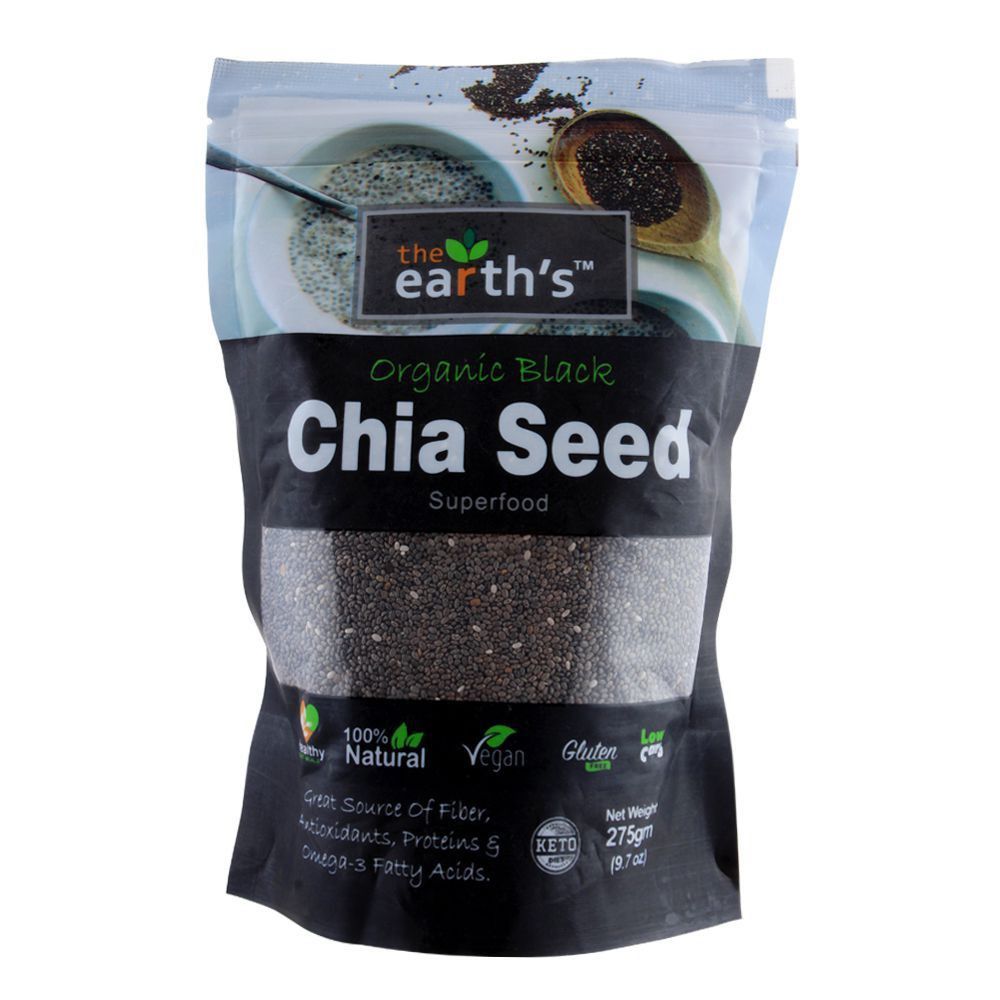 Order The Earth's Black Chia Seed 275gm Online at Best Price in ...