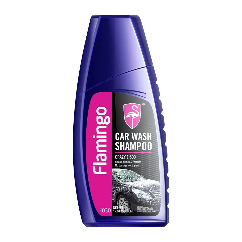 Flamingo Car Wash Shampoo, Crazy 1:500, 500ml