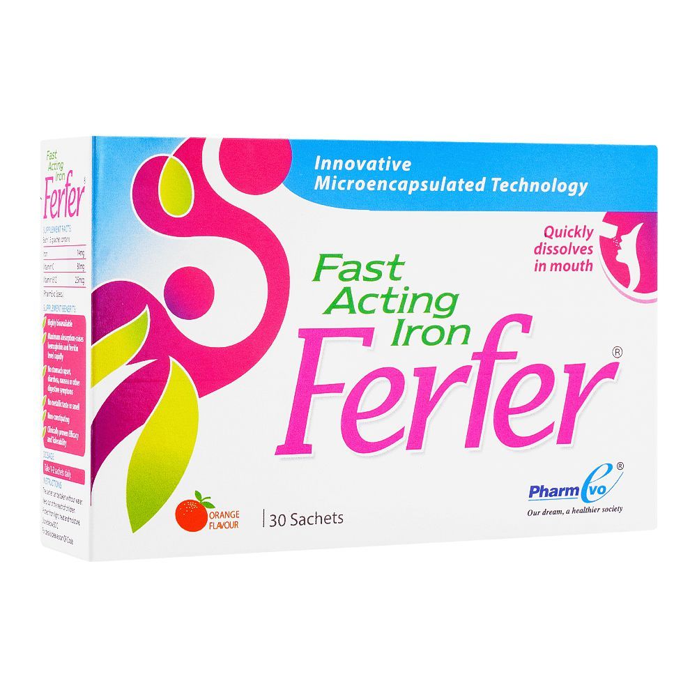 Buy PharmEvo Ferfer Sachet, 30-Pack Online at Special Price in Pakistan ...