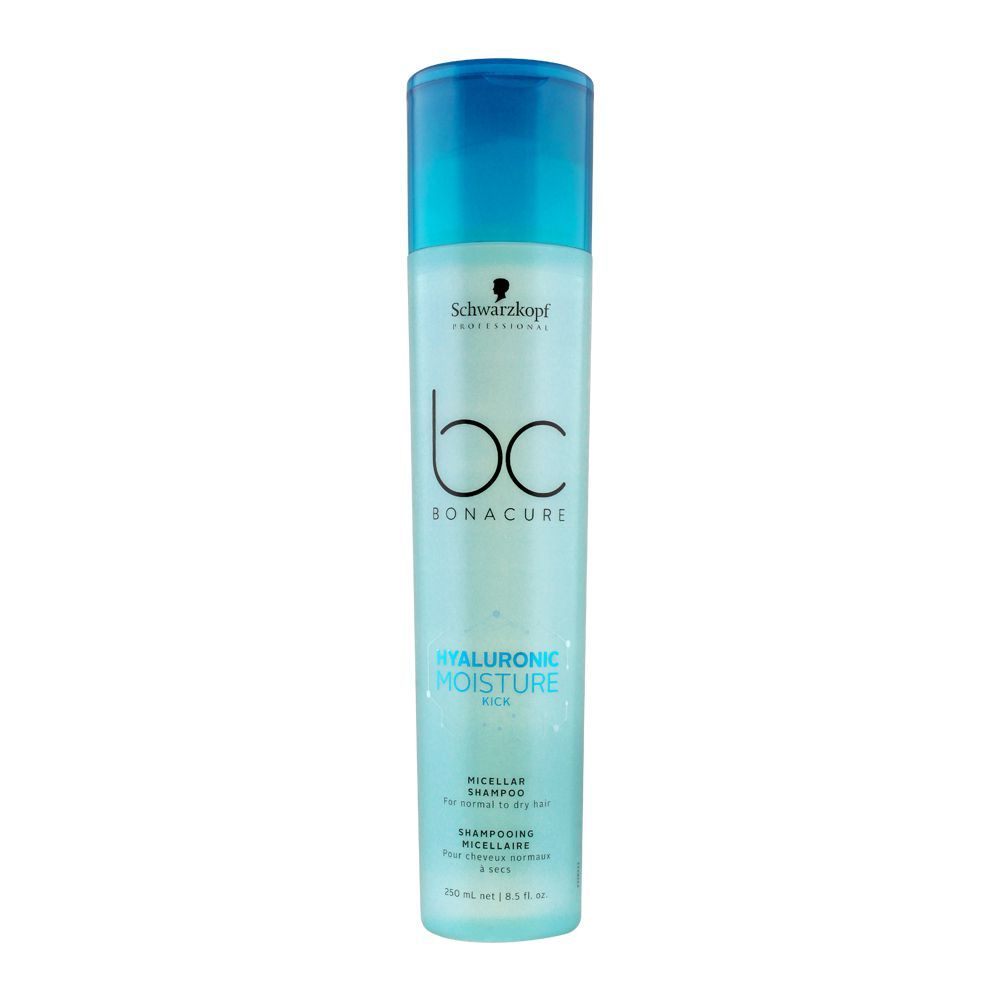 Schwarzkopf BC Bonacure Hyaluronic Moisture Kick Micellar Shampoo, For Normal To Dry Hair, 250ml