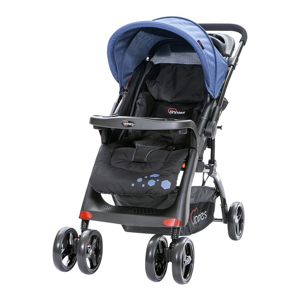 Tinnies Baby Stroller, Acid Blue, C-18D