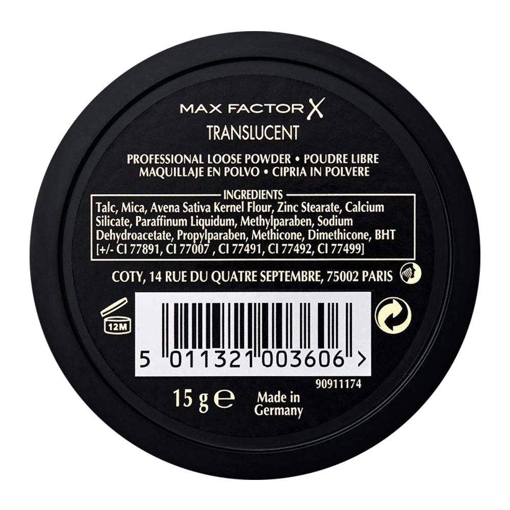 Purchase Max Factor Professional Loose Powder 010 Translucent Online at ...