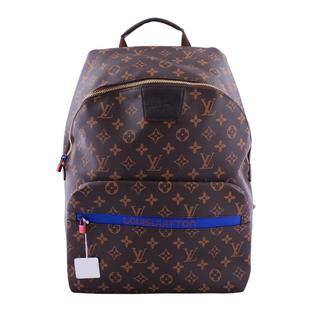 Louis Vuitton Style Women Backpack Dark Brown - 1885-2