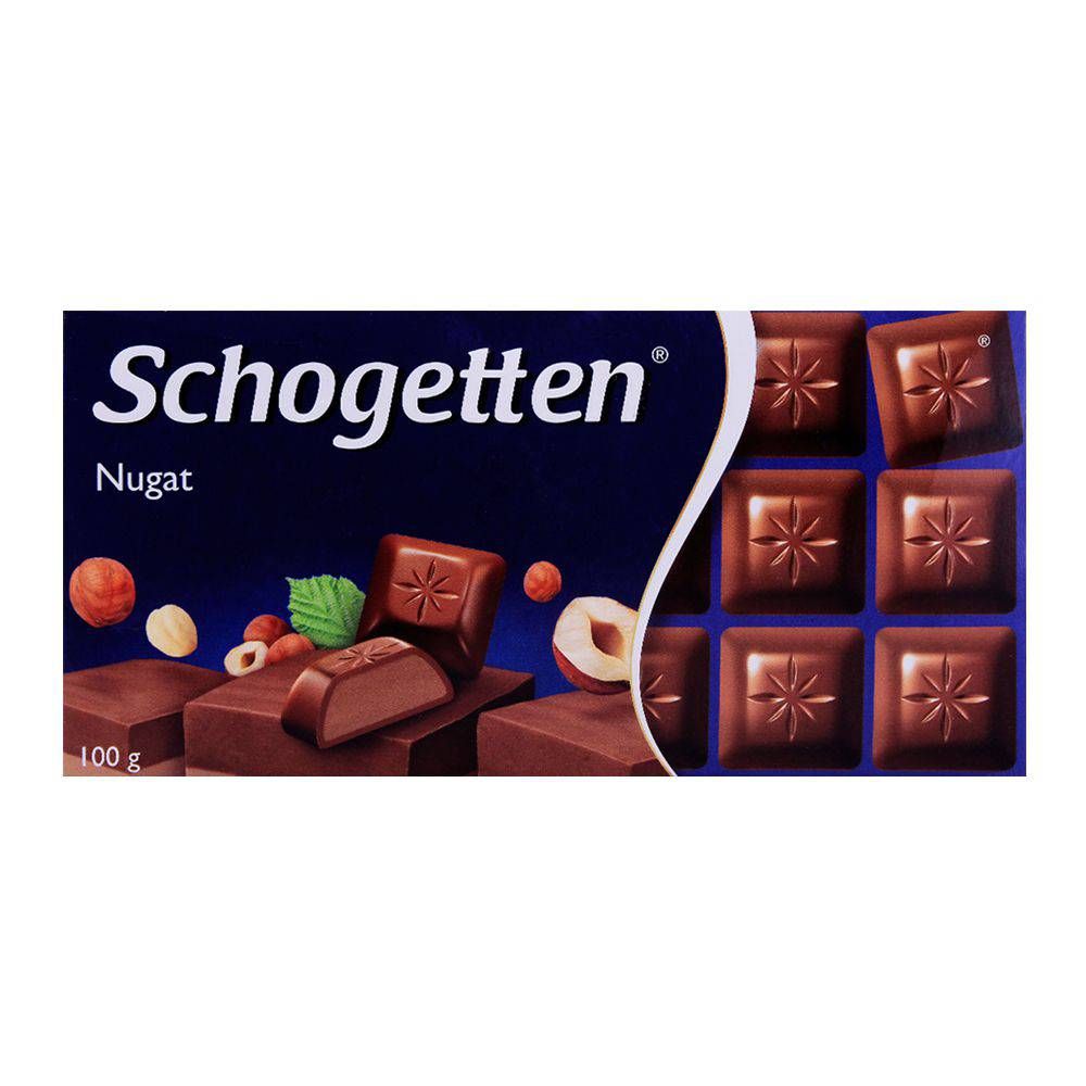 Schogetten Nugat Chocolate Car 100g