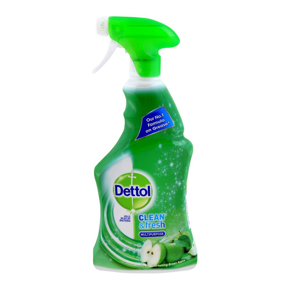 Dettol Multi-Purpose Clean & Fresh Green Apple Trigger, 500ml