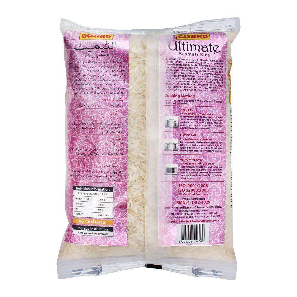 Purchase Guard Ultimate Basmati Rice, Nature's Longest, 1 KG Online at ...