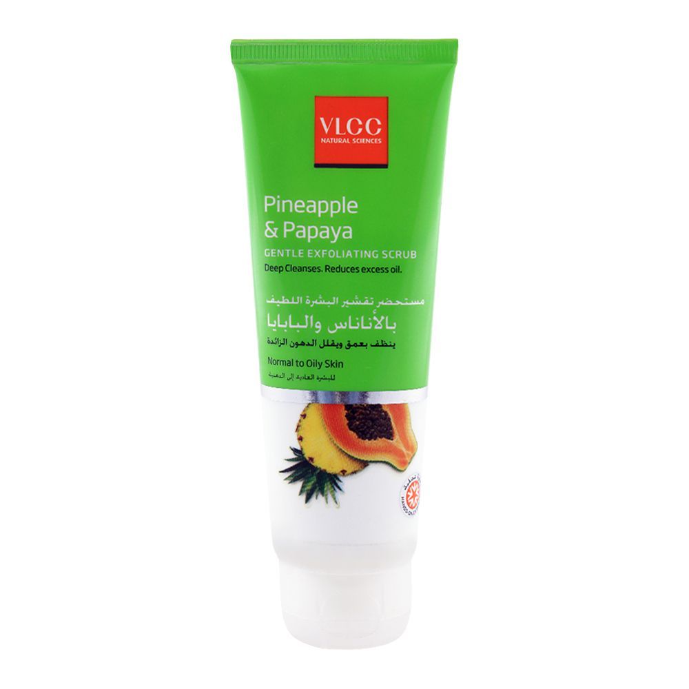 VLCC Pineapple & Papaya Gentle Exfoliating Face Scrub 75ml