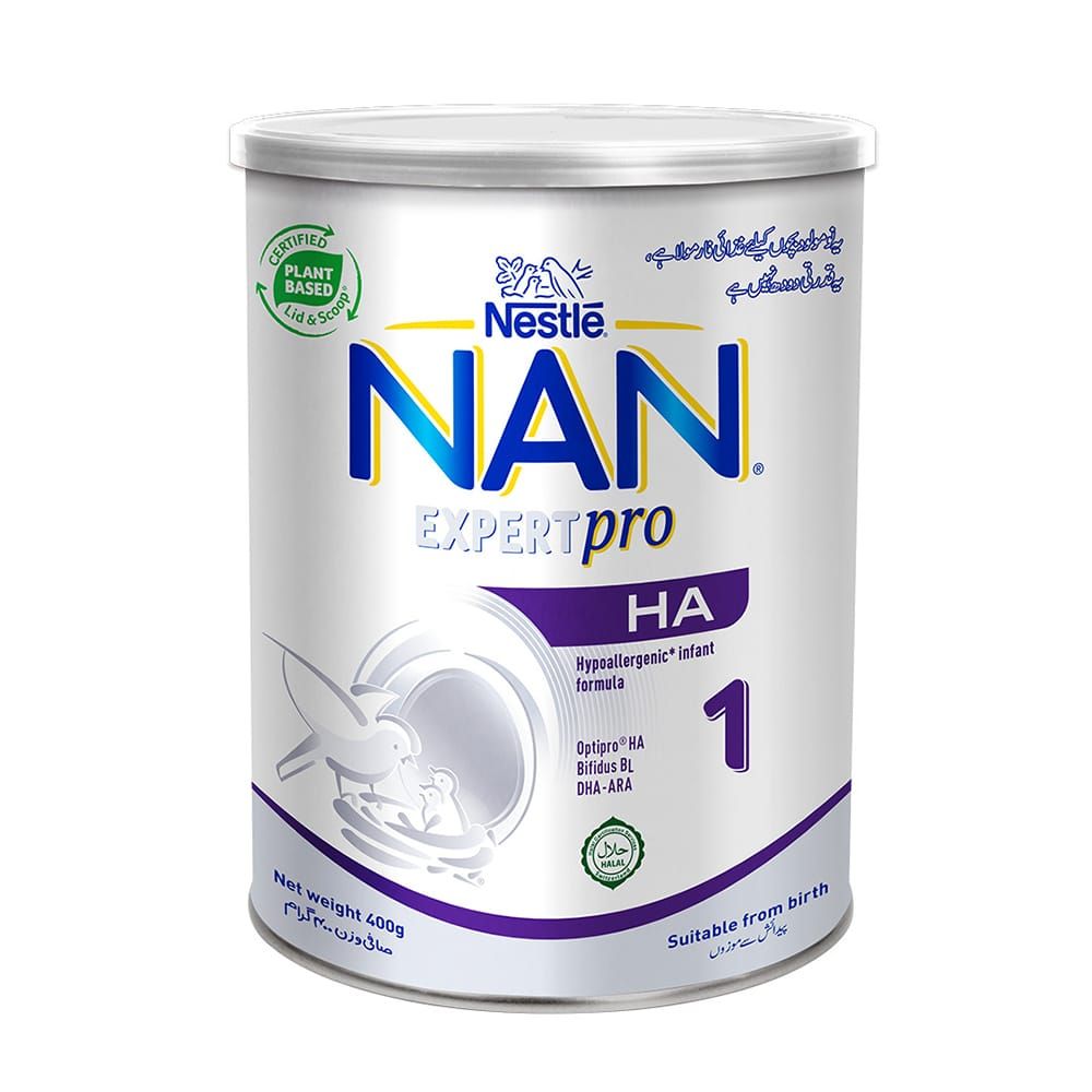 Nestle Nan Expert Pro HA Stage 1 Starter Infant Formula Milk Powder, 400g