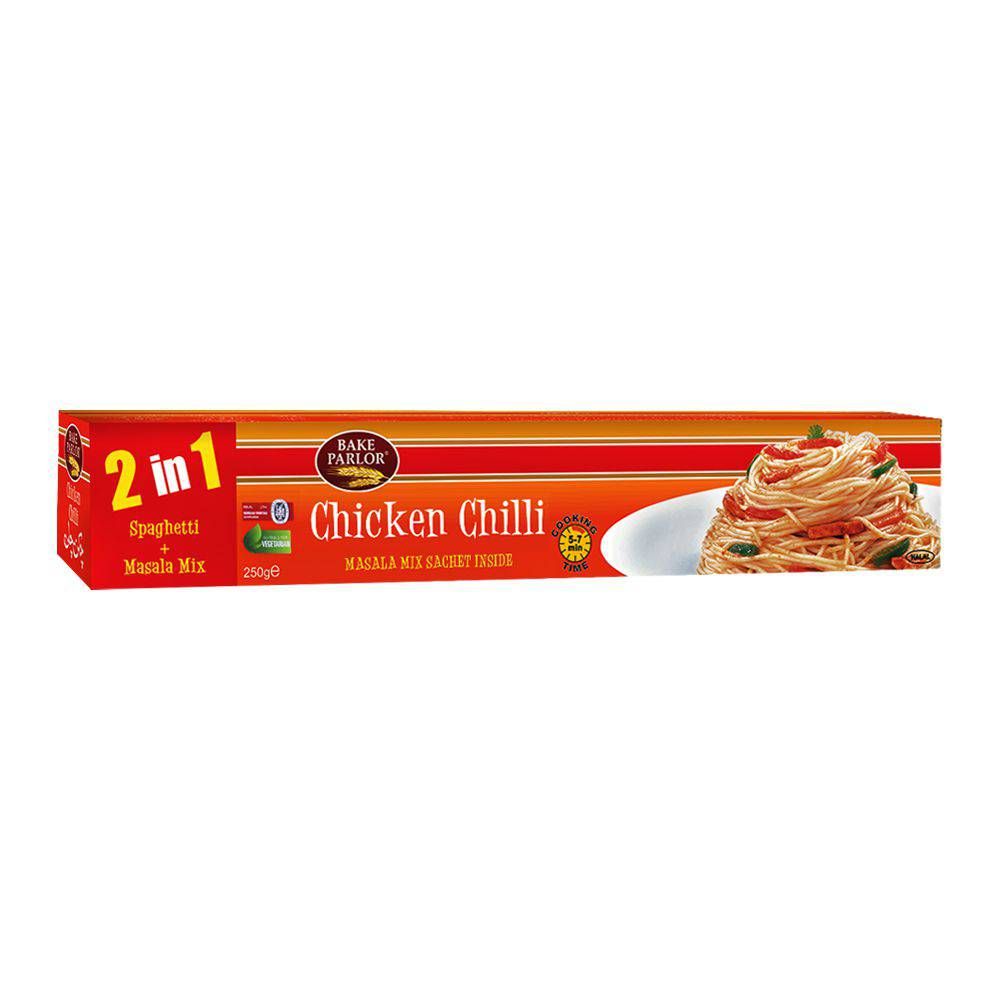 Bake Parlor Chicken Chilli Spaghetti + Masala Mix 250gm Box