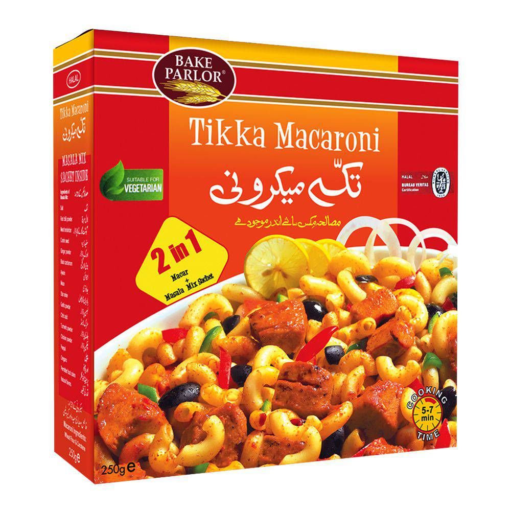 Bake Parlor Tikka Macaroni 250gm Box