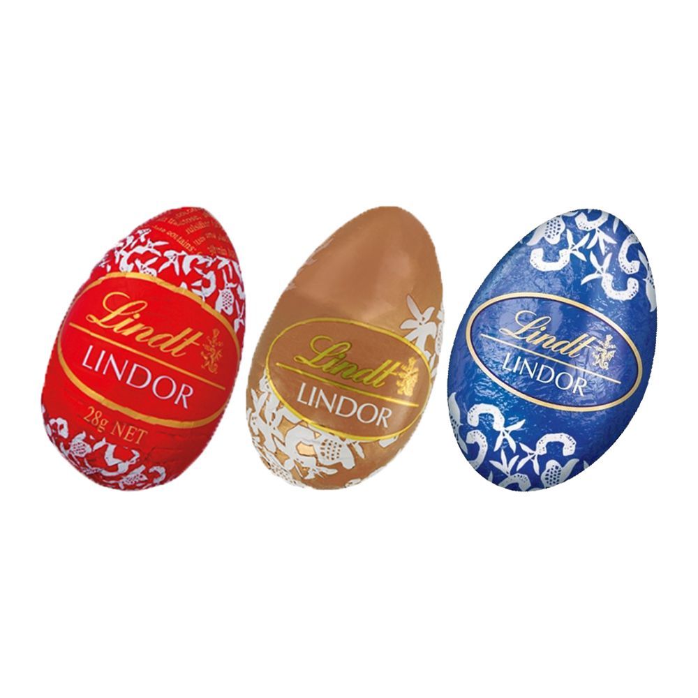 Lindt Lindor Assorted Chocolate Eggs 216g