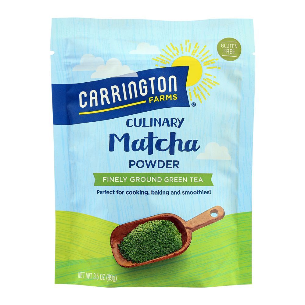 Carrington Farms Culinary Matcha Powder, Gluten Free, 99g