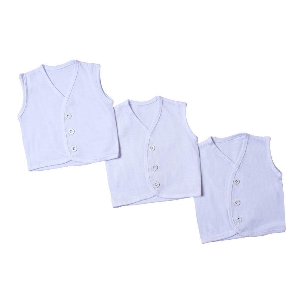 Buy Angel's Kiss Newborn Vest, Size Zero, White Online at Special
