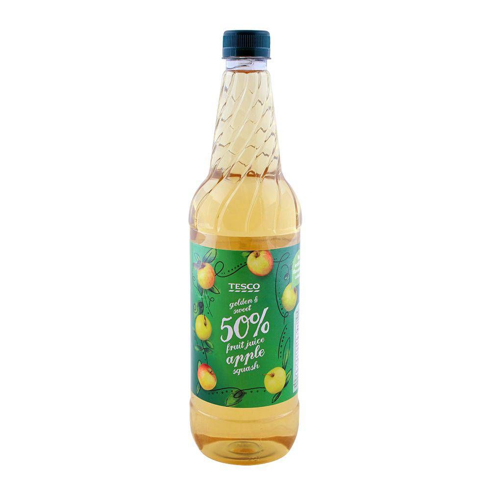 Tesco 50% Fruit Juice Apple Squash 1 Liter