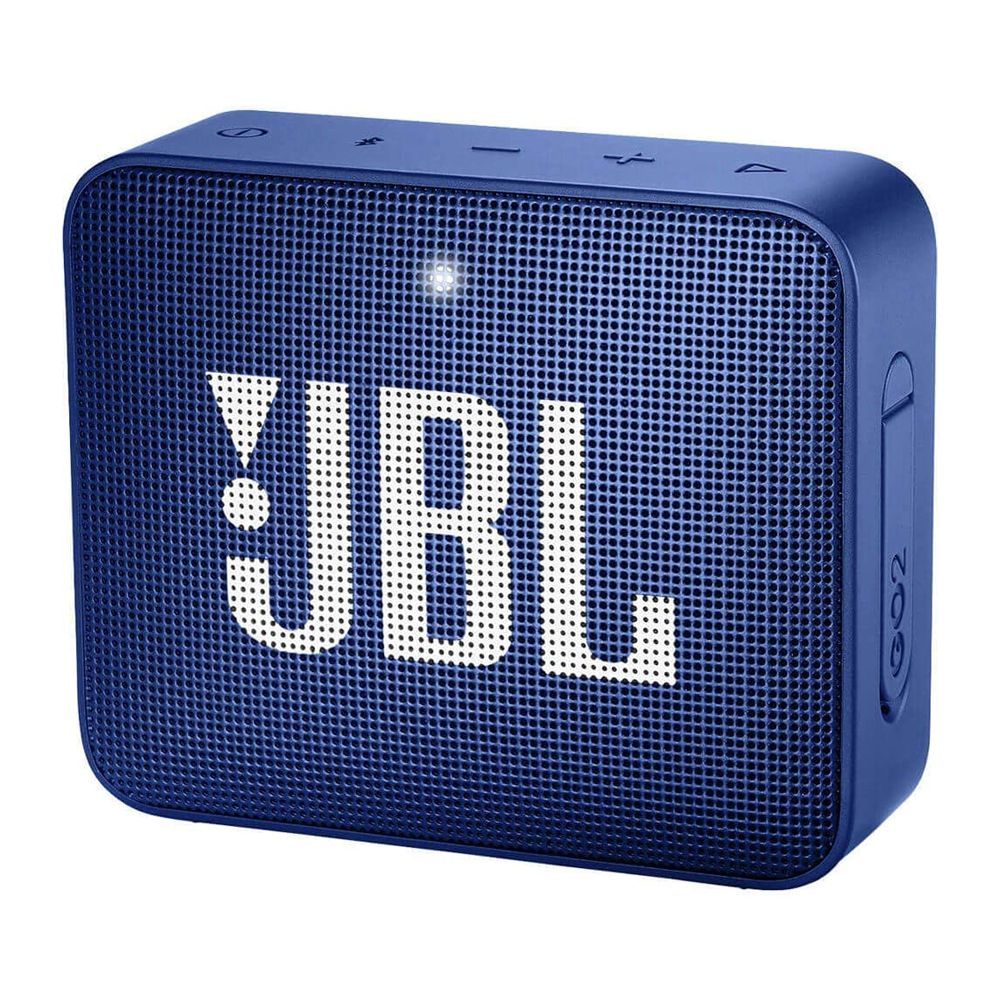 JBL Go2 Portable Bluetooth Speaker, Blue