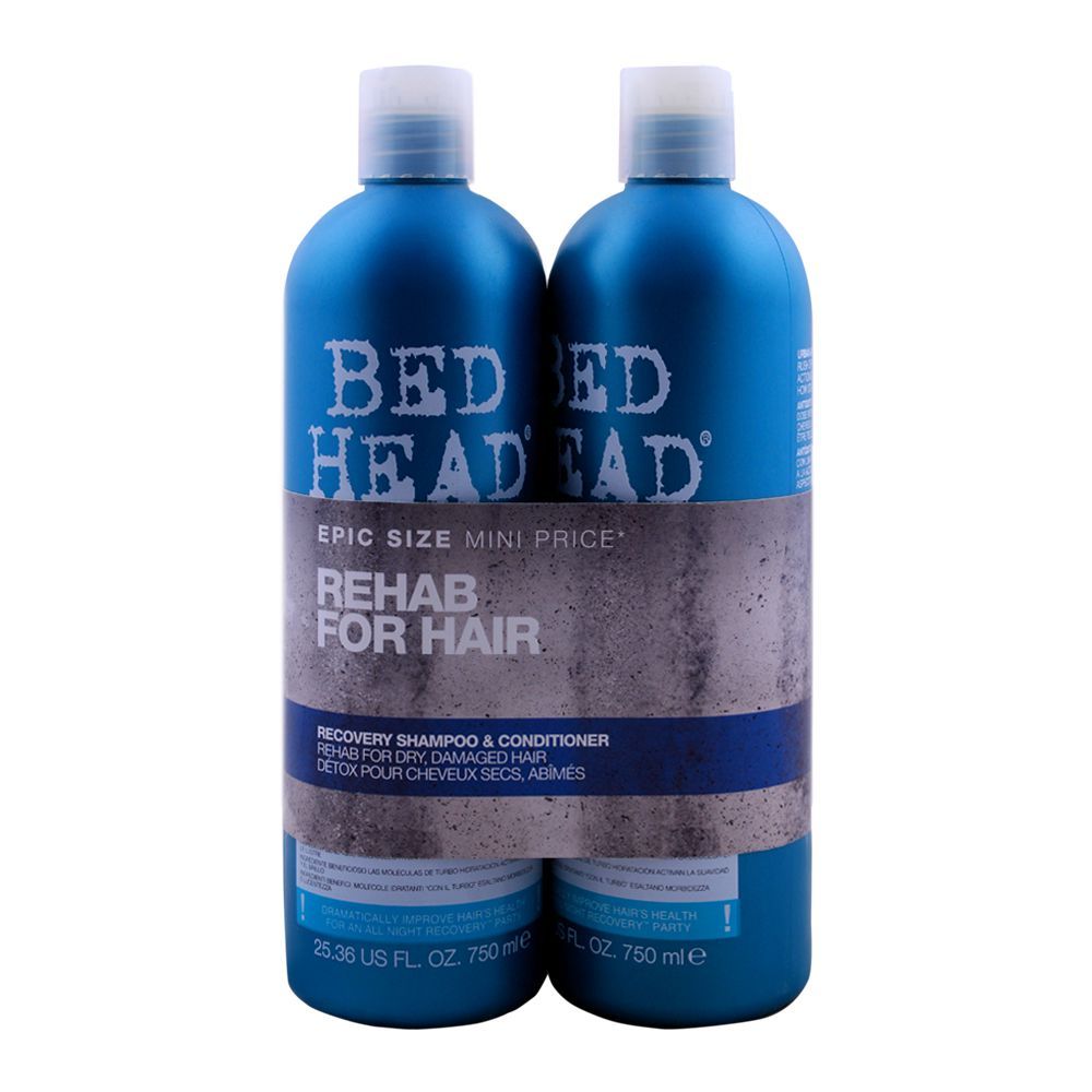 TIGI Bed Head Rehab For Hair Recovery Shampoo & Conditioner, 2 x 750ml