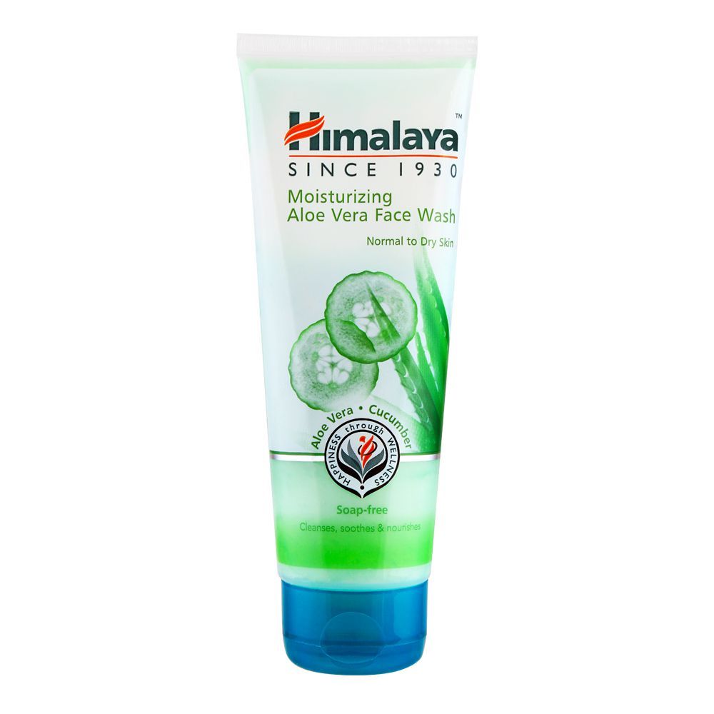 Buy Himalaya Moisturizing Aloe Vera Face Wash, Soap Free, Normal To Dry  Skin, 100ml Online at Special Price in Pakistan - Naheed.pk