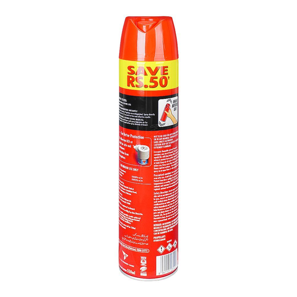 Order Mortein Odorless Flying Insect Killer Spray, 550ml Online at Best ...