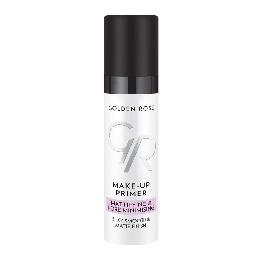 Golden Rose Make-Up Primer, Mattifying & Pore Minimising, Silky Smooth Matte Finish