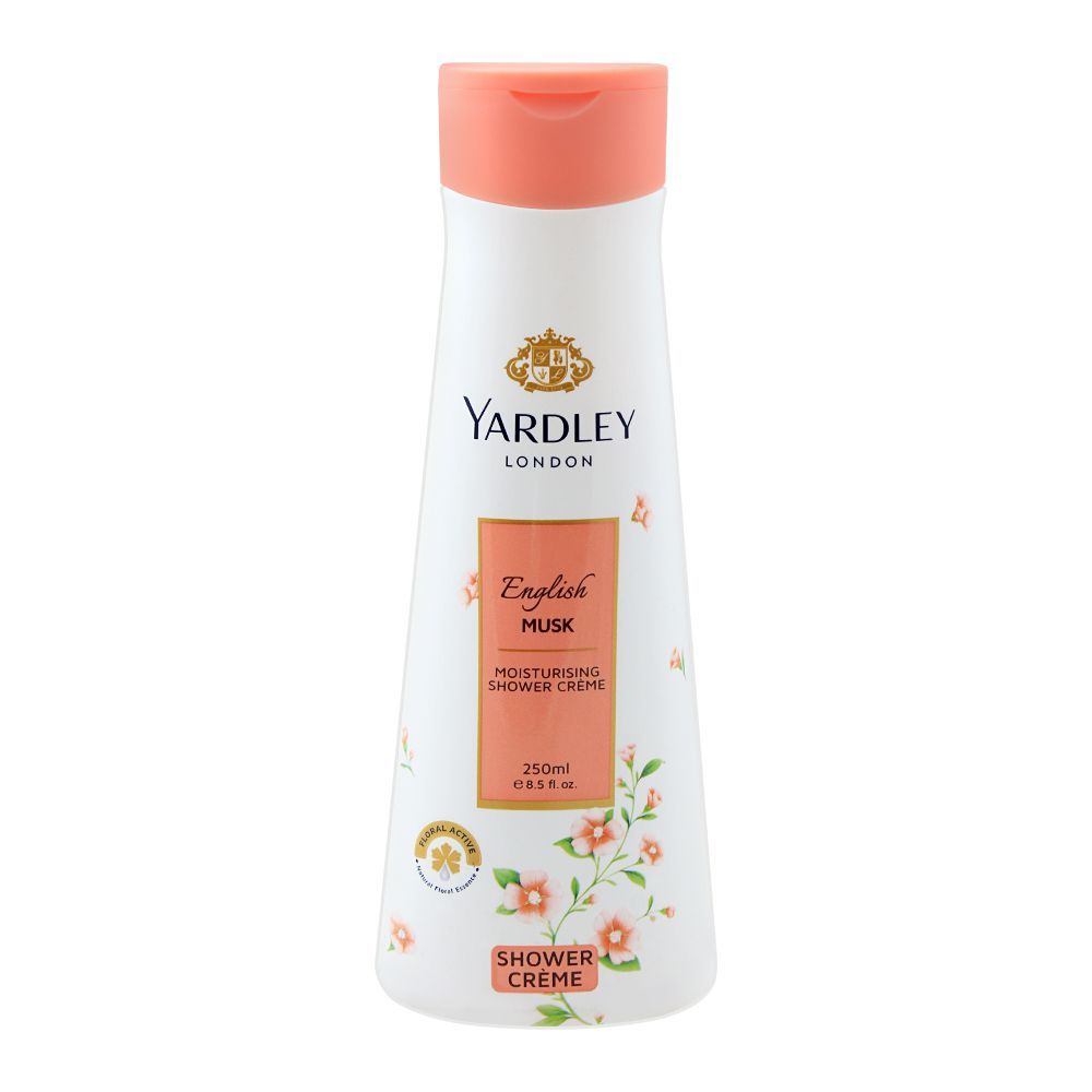 Yardley English Musk Moisturising Shower Cream, 250ml