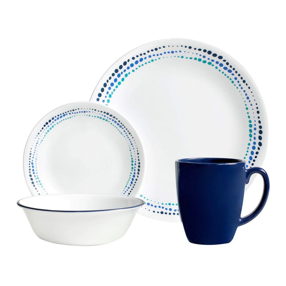 Purchase Corelle Livingware Breakfast Set, Ocean Blues, 16 Pieces