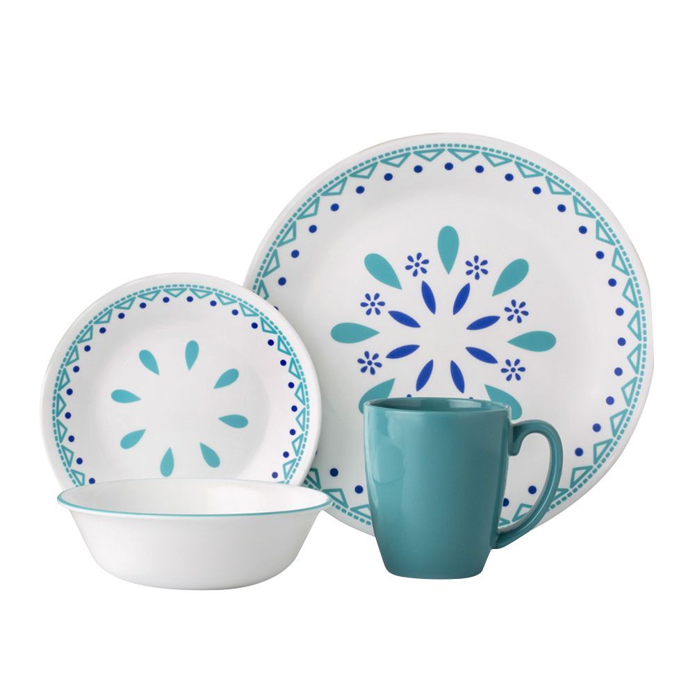 Order Corelle Livingware Breakfast Set, Santorini, 16 Pieces