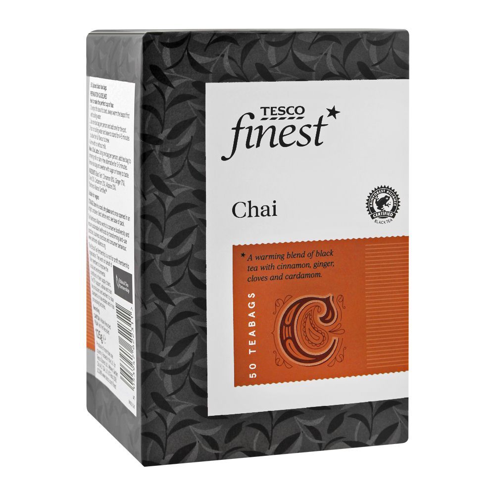 Buy Tesco Finest Chai Tea Bag, 50-Pack Online at Best Price in