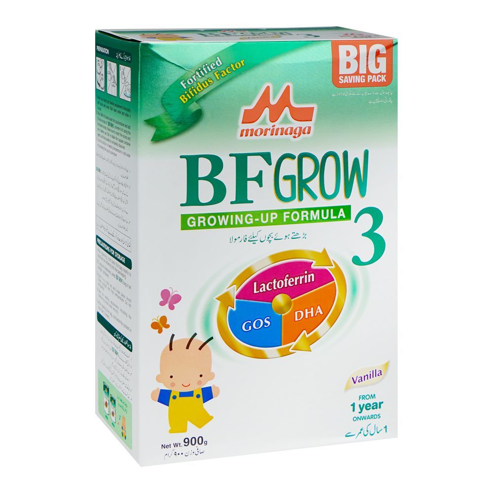 Morinaga BF Grow-3 Growing Up Formula, For 1 Year Onwords, 900g Box