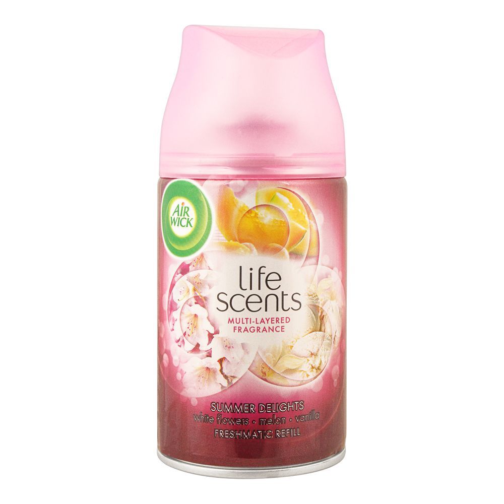 Airwick Life Scents Summer Delights Air Freshner Refill, 250ml