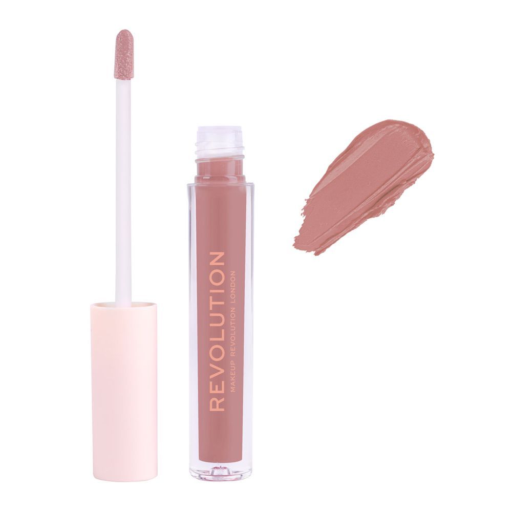 Makeup Revolution High Gloss Nagellack – Farbe 'Buff', Mit Avocadoöl, Vegan, Tierversuchsfrei – Hochglänzendes Finish