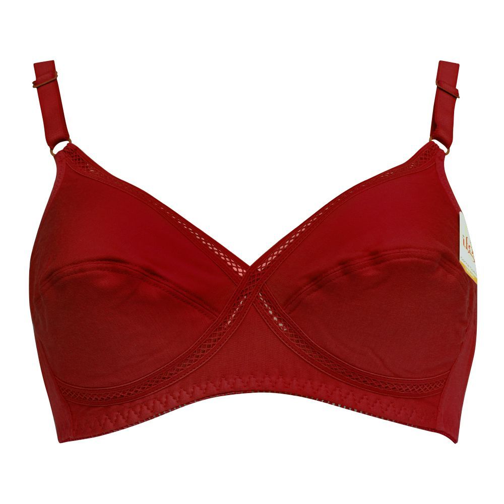 IFG Corina Cotton Bra, Maroon