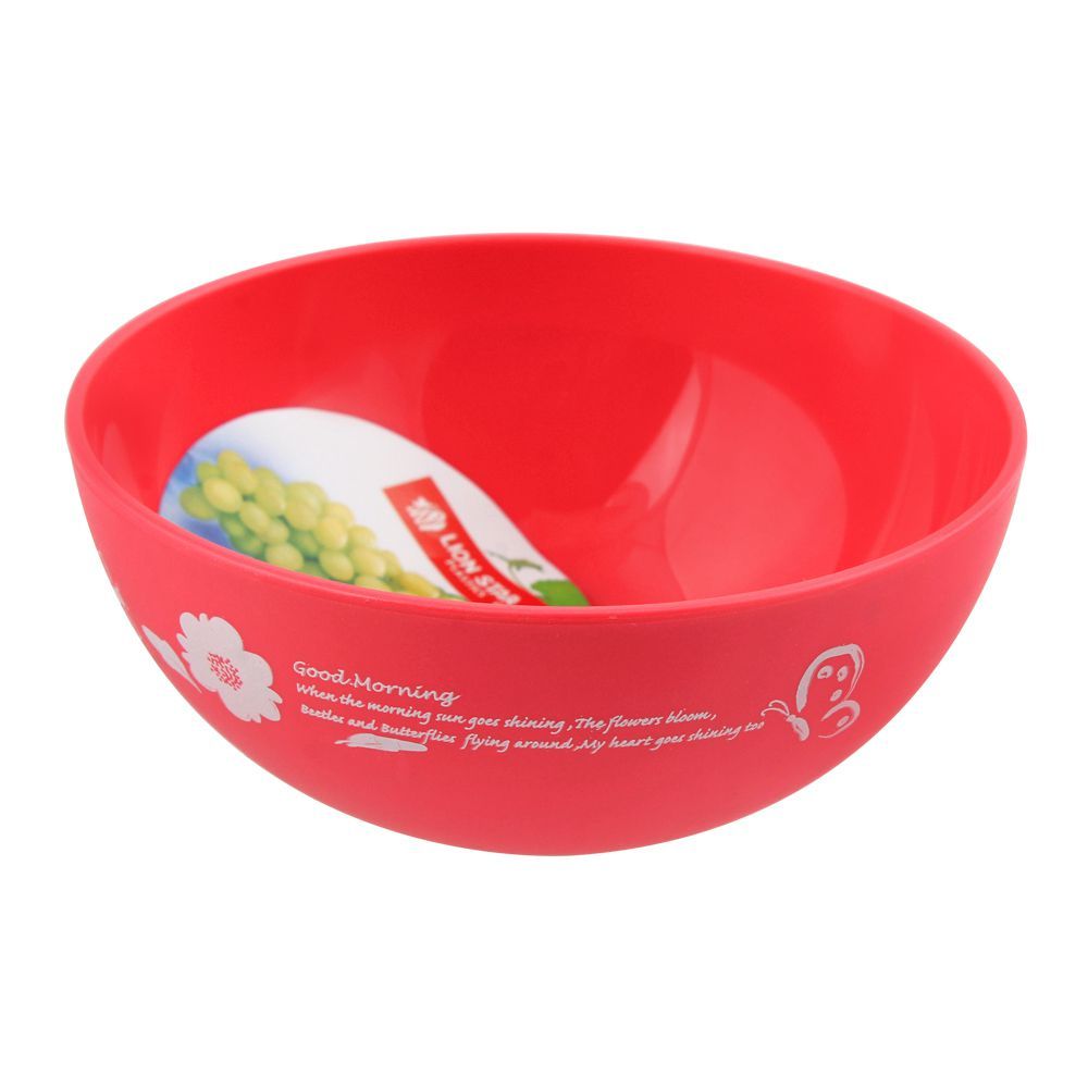 Lion Star Ruby Microwave Bowl, Pink, 450ml, MW-17